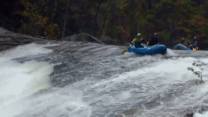 Visual version of the story Hope told me. Rafting on Denial